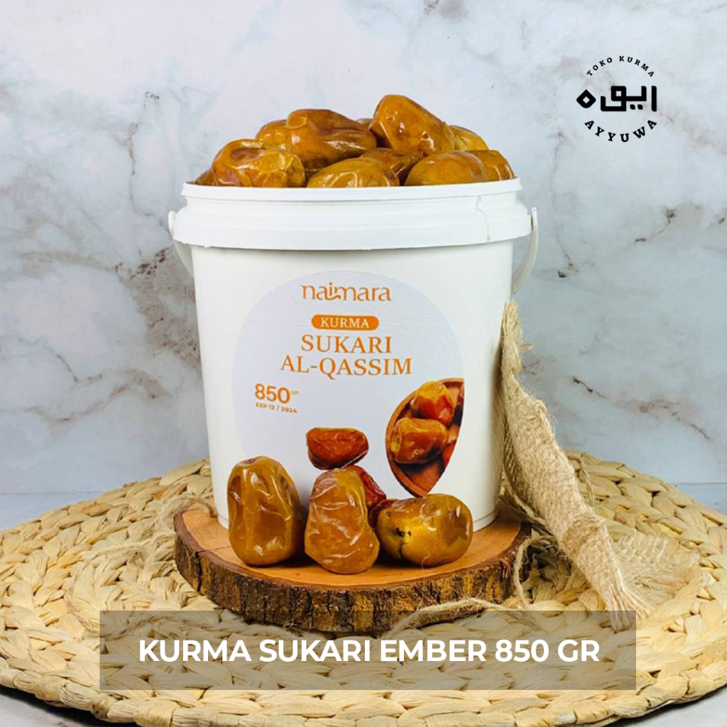 Jual Kurma Raja Sukari Basah Kemasan Ember Pemium Al Qassim 850gr Shopee Indonesia 9124