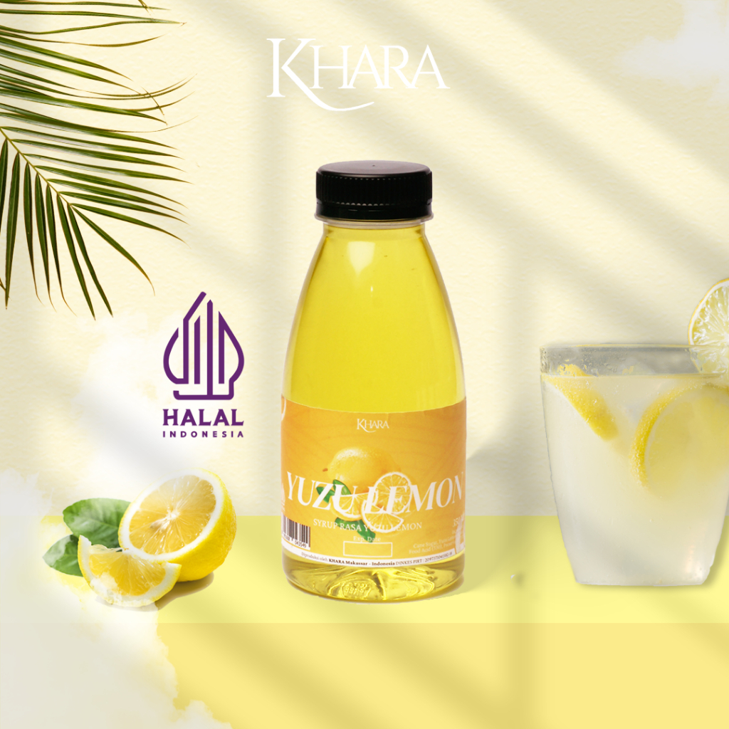 Jual Sirup Khara Yuzu Lemon 350ml Khara Yuzu Lemon Flavoured Syrup