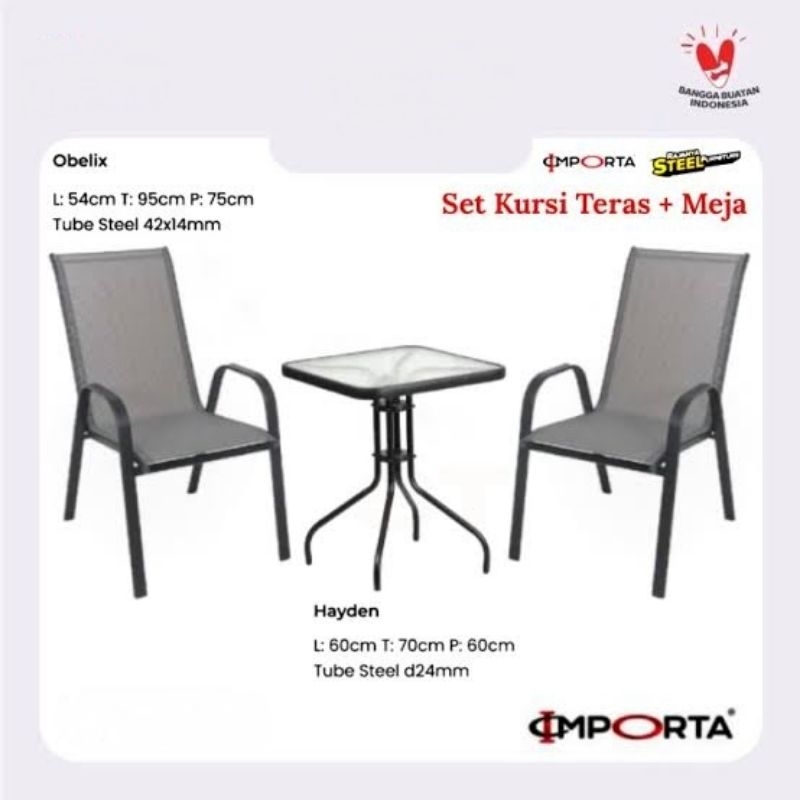 Jual Kursi Teras Meja Teras Kursi Meja Cafe Kursi Meja Outdoor