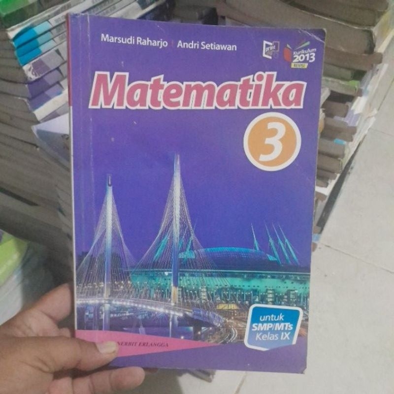 Jual BUKU MATEMATIKA UNTUK SMP KELAS 9 BY MARSUDI RAHARJO PENERBIT ...