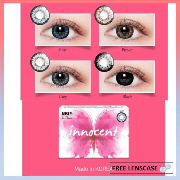 Jual Softlens Exoticon Innocent Big Eyes Mm Shopee Indonesia