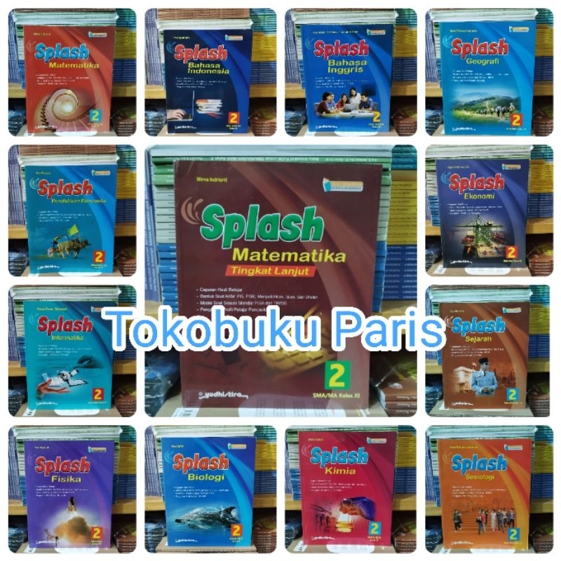 Jual Ori Baru Buku Paket Splash Pelajaran Sma Ma Kelas Xi Kurikulum Merdeka Yudhistira