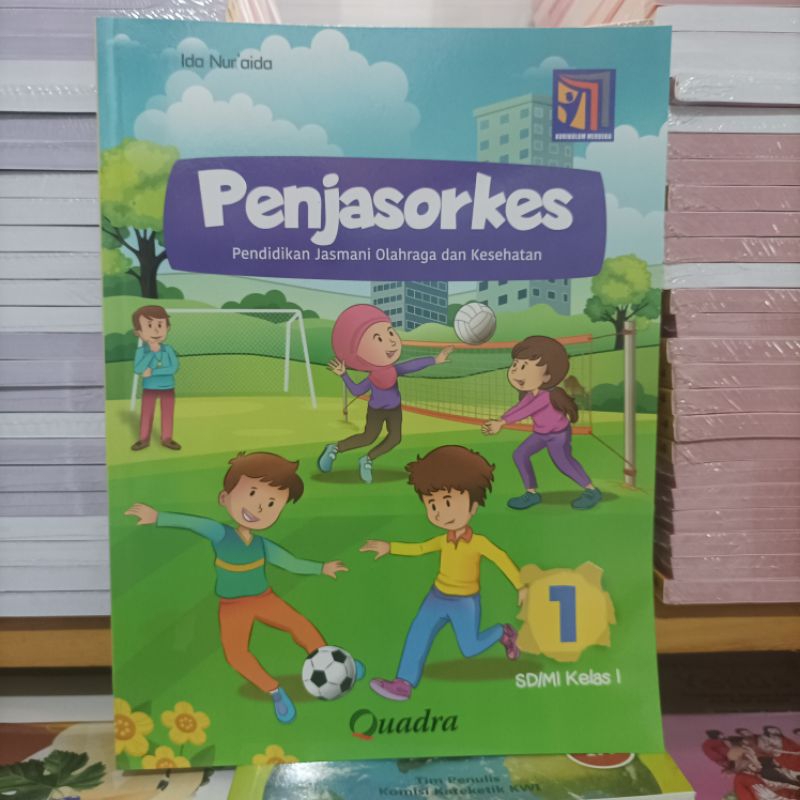 Jual Buku Penjasorkes Kelas Sd Mi Kurikulum Merdeka Quadra Shopee