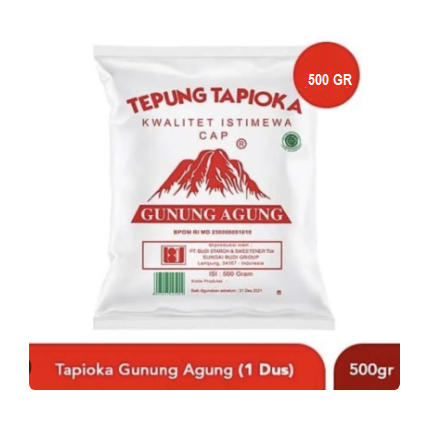 Jual TAPIOKA GAM 500 GR | Shopee Indonesia