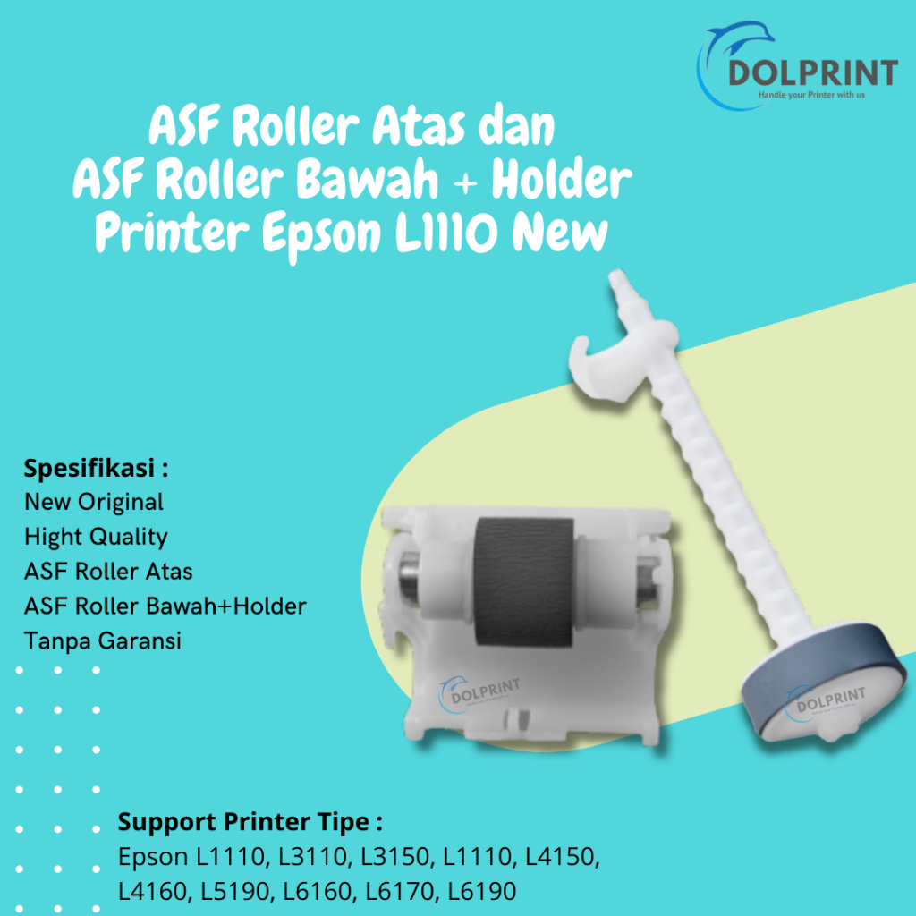 Jual ASF Roller Atas Bawah+holder Epson L3210 L1110 L3110 L3150 Printer ...