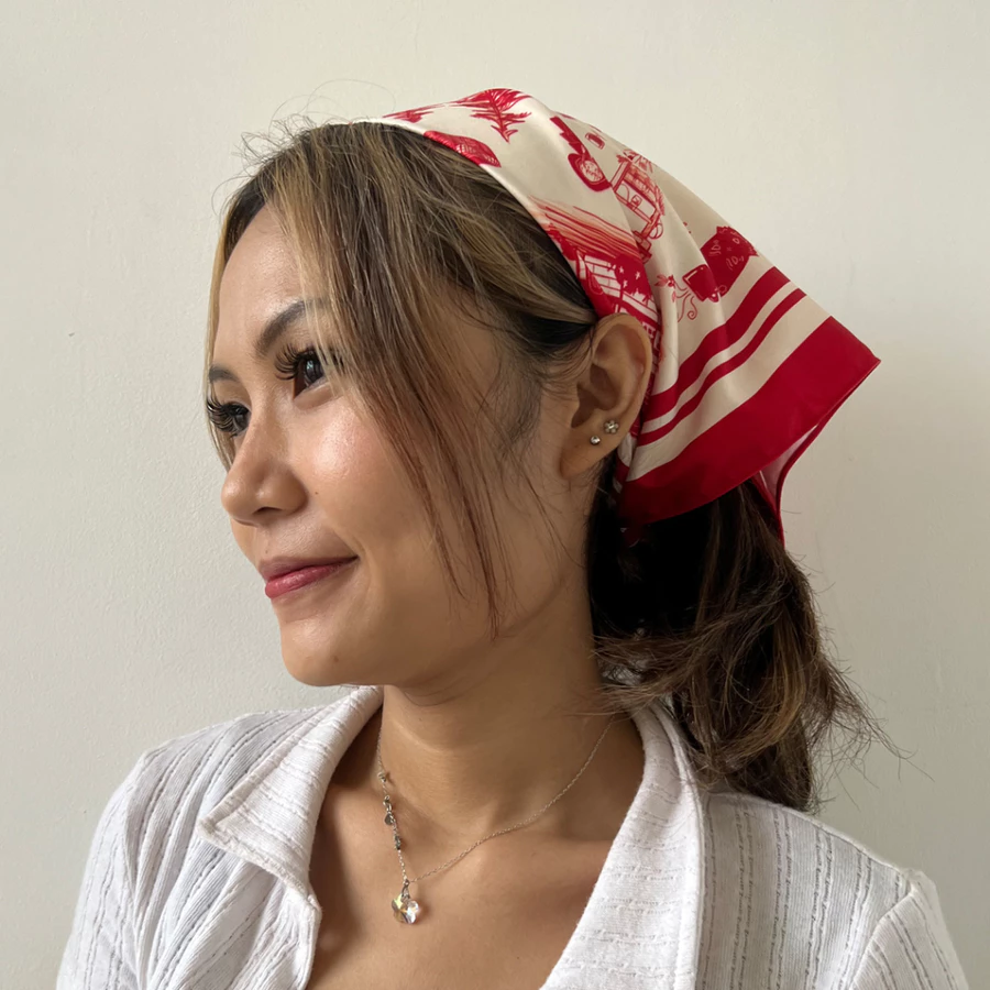 Bandana / Mini Scarf Little Red Riding Hood