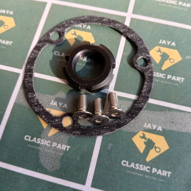 Jual BAUT SET MUR SET GASKET TOPI MEXICO ROTOR POMPA OLI CB100 CB125 ...