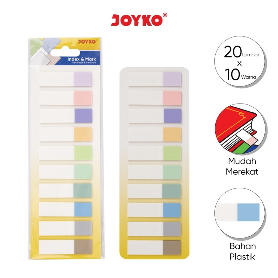 Jual Index Mark Penanda Pembatas Joyko IM-61 Plastik | Shopee Indonesia