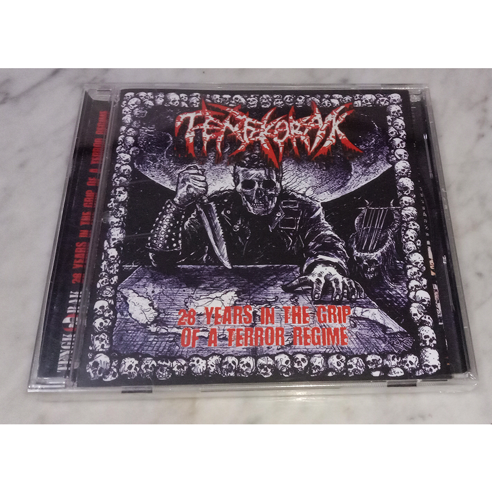 Jual CD ORIGINAL TENGKORAK GRINDCORE (28 Years in the grip of a terror ...