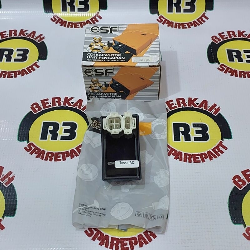 Jual CDI Viar Tossa Jialing Appktm Nozomi (AC) soket bulat motor roda ...