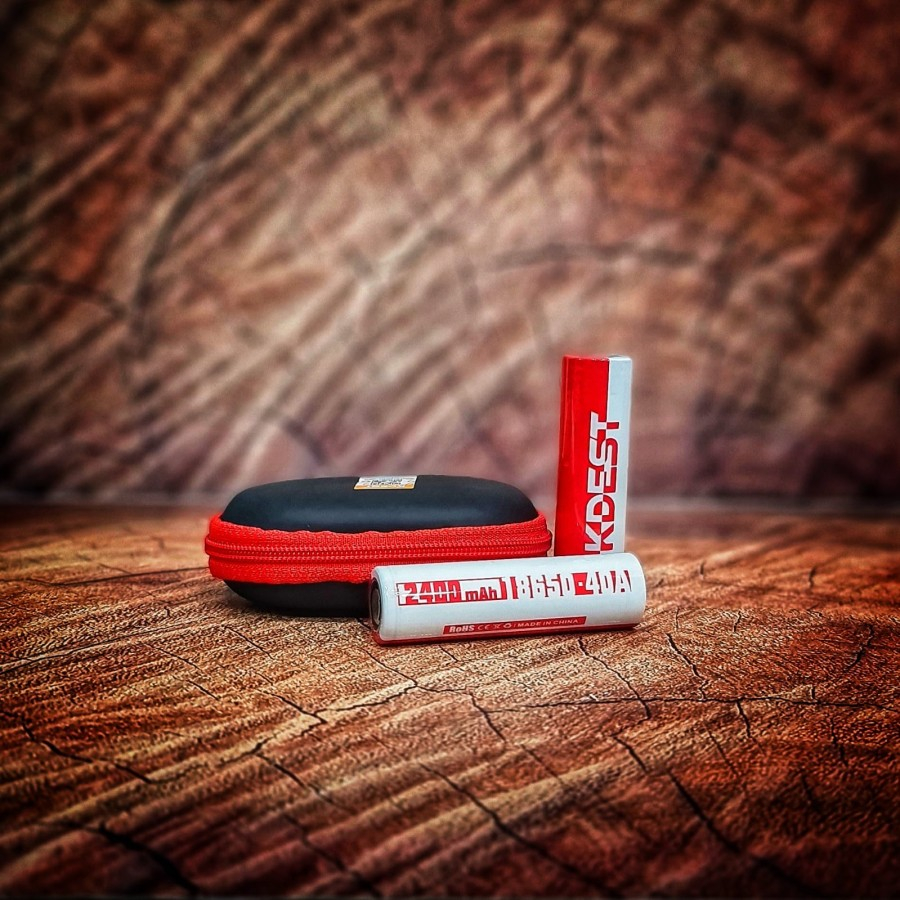 Jual Battery KDEST Komodo Merah Putih 2400mAh 40A 18650 ( PER PCS ...