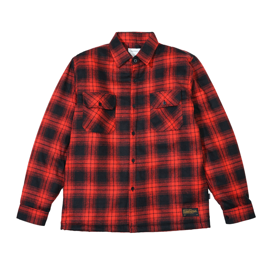 Jual Hammerstout - PMA Red - Flannel Jacket | Shopee Indonesia