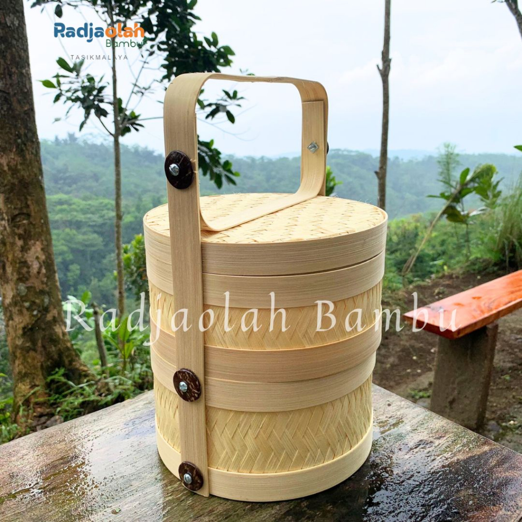 Jual Tenong Bambu Susun Anyaman Tikar Ukuran Cm Shopee Indonesia