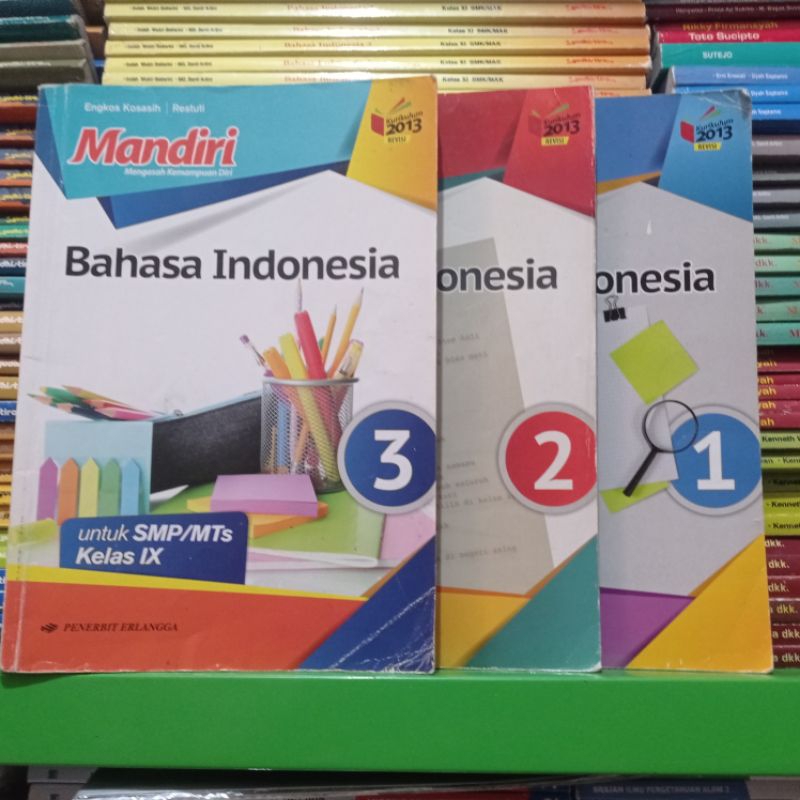 Jual Buku Bekas Kurikulum 2013 Edisi Revisi BAHASA INDONESIA UNTUK SMP ...