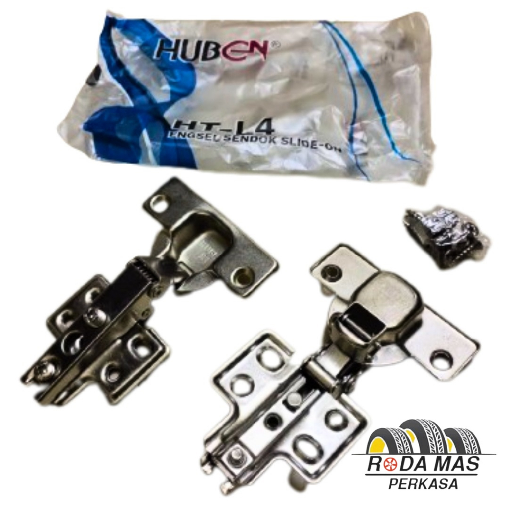 Jual Engsel Sendok Lurus HT-0 Huben / Engsel Pintu Lemari Manual Slide ...
