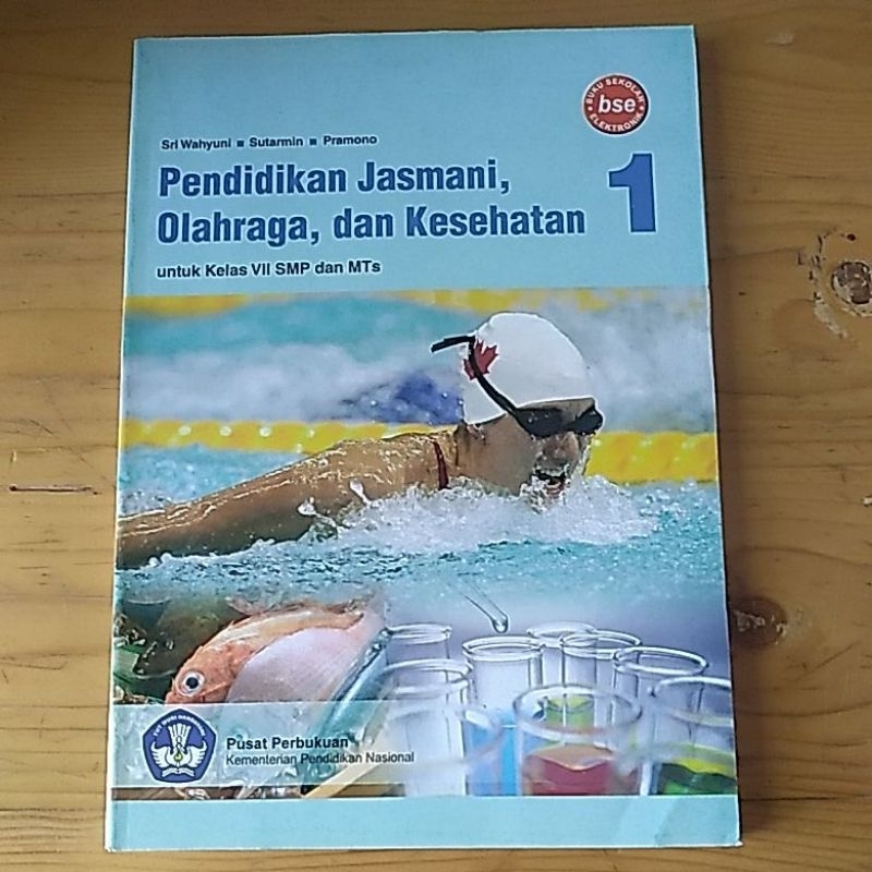 Jual Buku Pelajaran Pendidikan Jasmani Olahraga Dan Kesehatan Kelas 1 Smp Penerbit Bse Original 8495