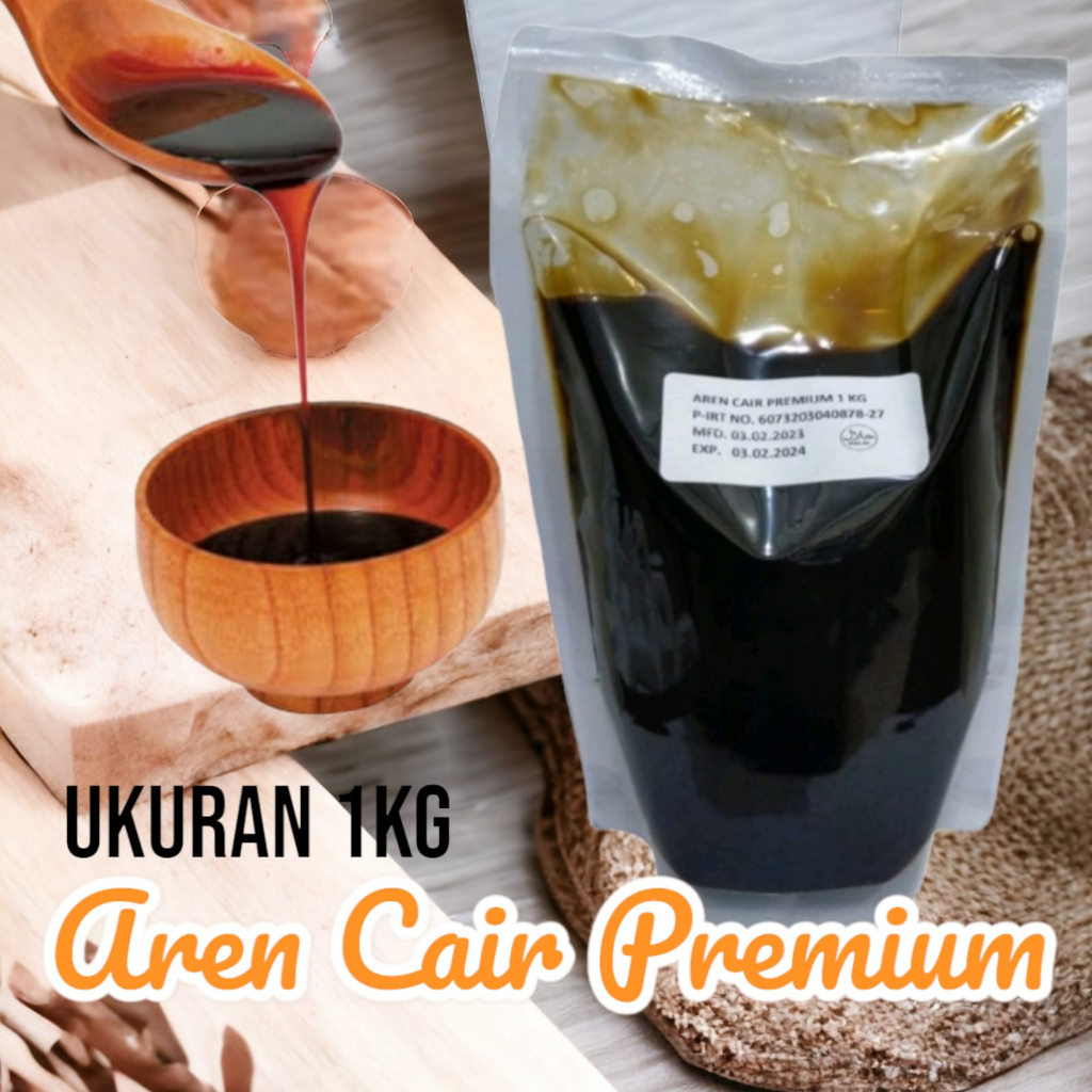 Jual Palm Sugar / Gula Aren Cair Premium Kemasan 1kg Shopee Indonesia