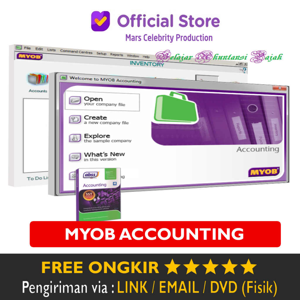 Jual Software Myob Accounting Full Version Premium Lifetime Akunting