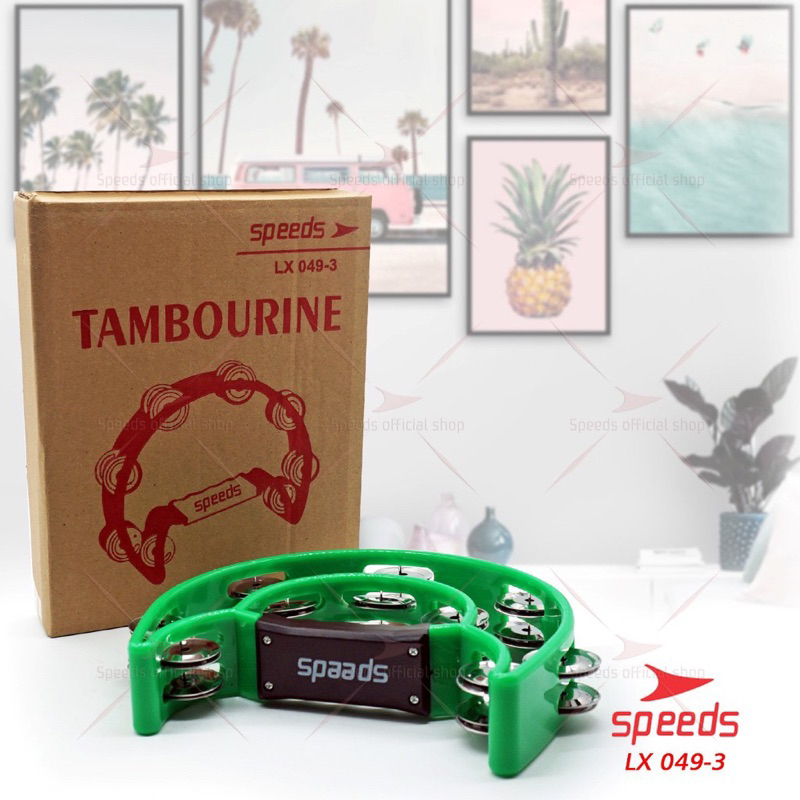 Jual Tamborin Double Ring Kecrekan Tambourine Speeds 049-3 | Shopee ...