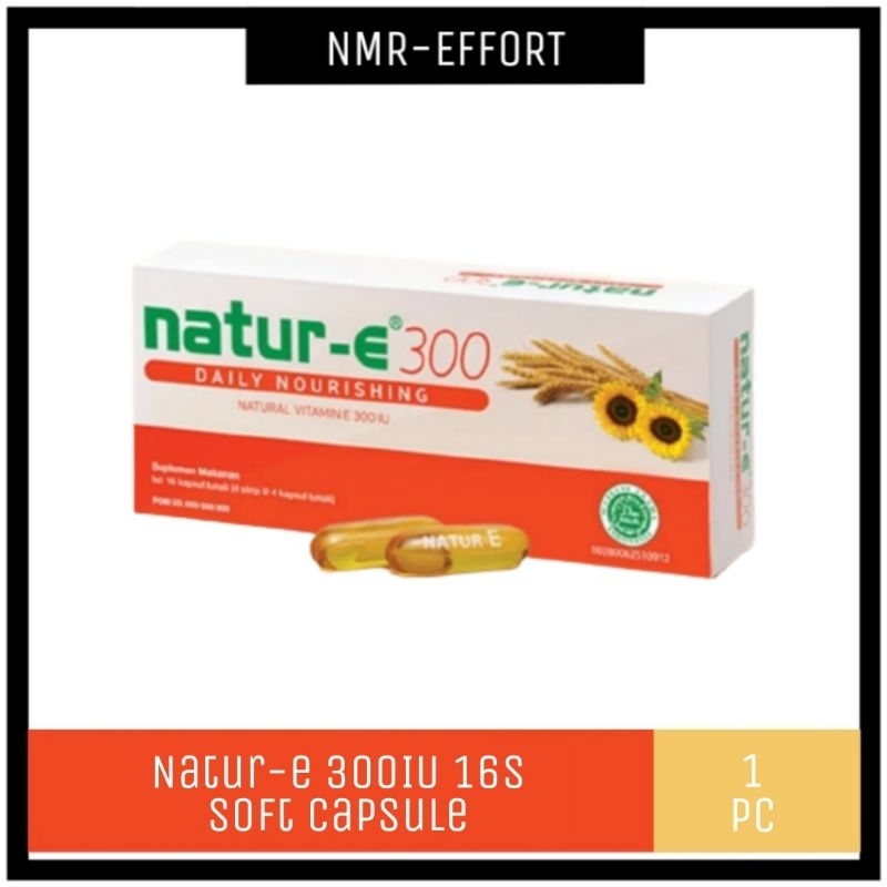 Jual NaturE Orange 300 IU Soft Capsule 16s Vitamin E Shopee Indonesia