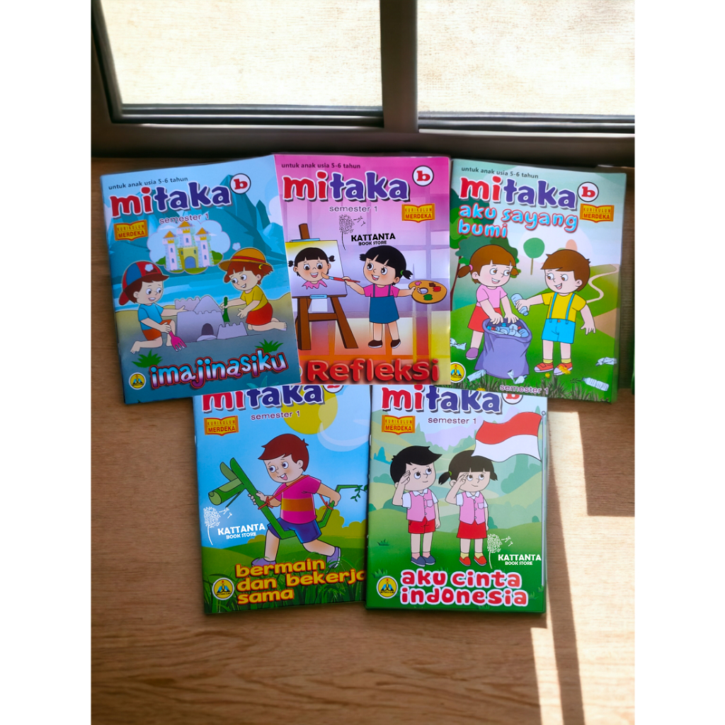 Jual BUKU TEMATIK MITAKA TK B KURIKULUM MERDEKA (MUTIARA ILMU) | Shopee ...