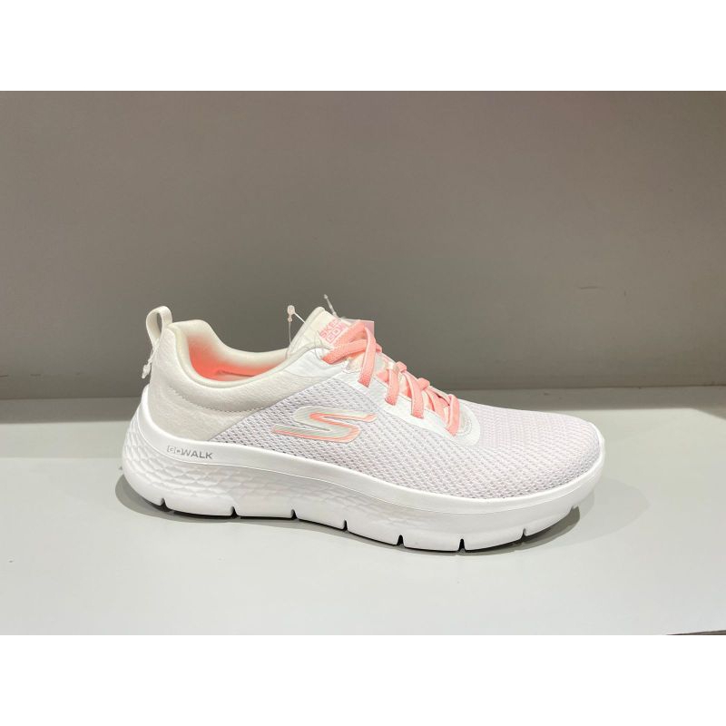 Jual CLEARANCE SALE SKECHERS GO WALK FLEX WOMEN'S SNEAKERS SHOES WHITE