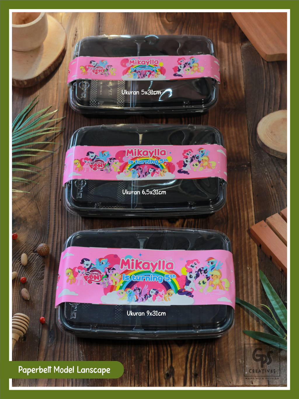 Jual Paket Stiker Label Bento Paperbelt Makanan Kotak Nasi Tasyakuran ...