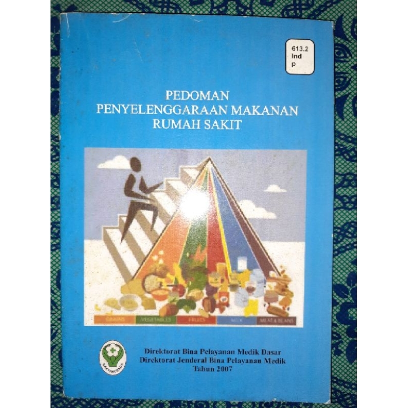 Jual Buku Pedoman Penyelenggaraan Makanan Rumah Sakit | Shopee Indonesia