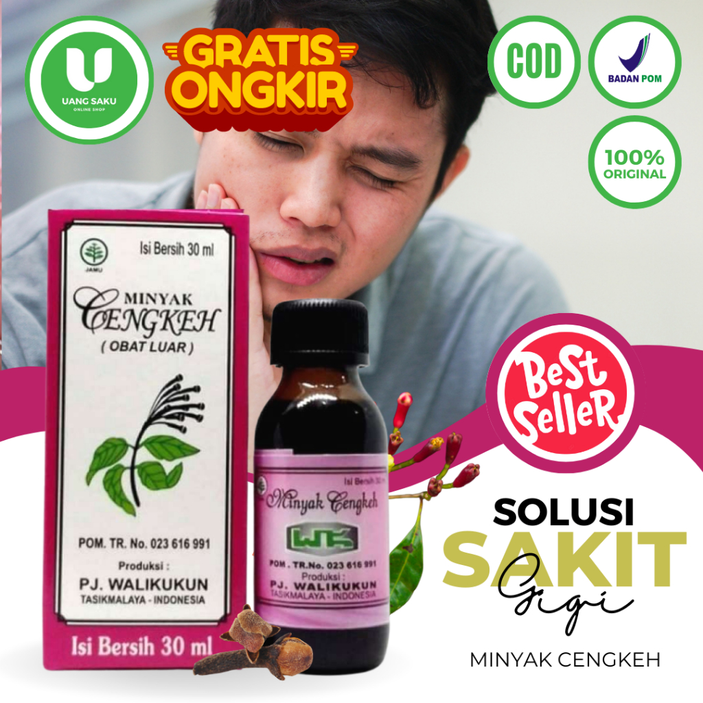 Jual Minyak Cengkeh Obat Sakit Gigi Obat Sakit Gigi Berlubang Obat Gusi ...