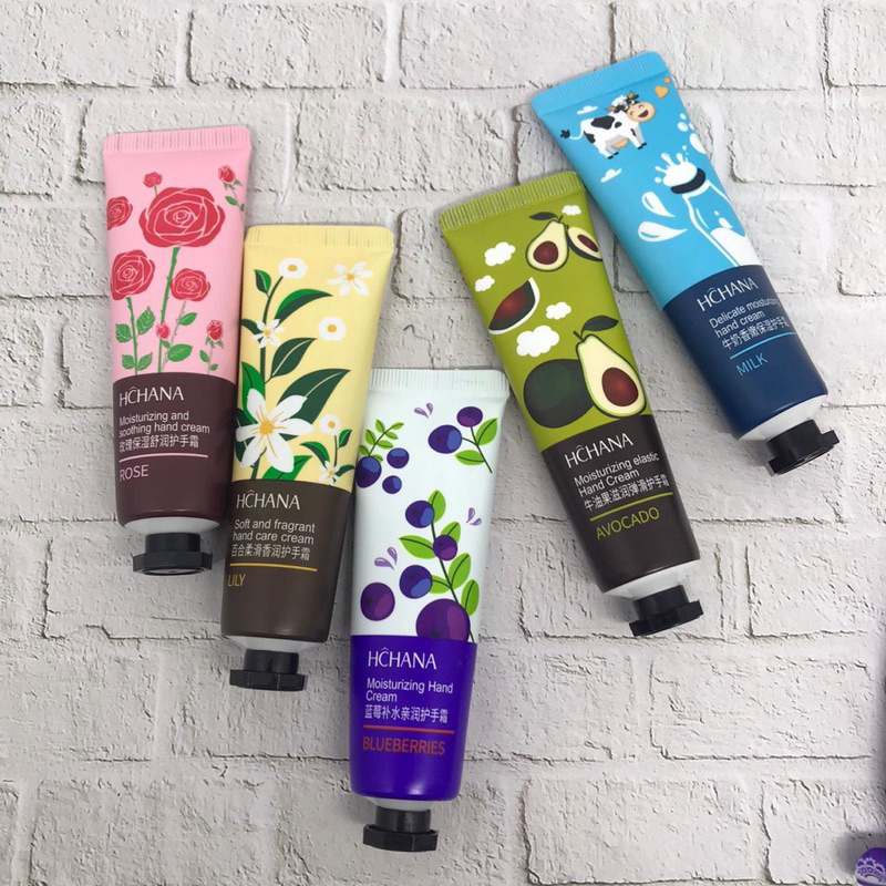 Jual Hand Cream Harum HCHANA Moisturizing Krim tangan Kering Kasar dan Keriput Shopee Indonesia