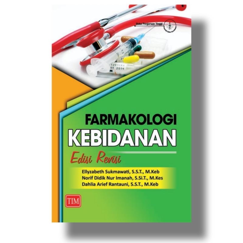 Jual Buku Original Buku Farmakologi Kebidanan Edisi Revisi Ellyzabeth