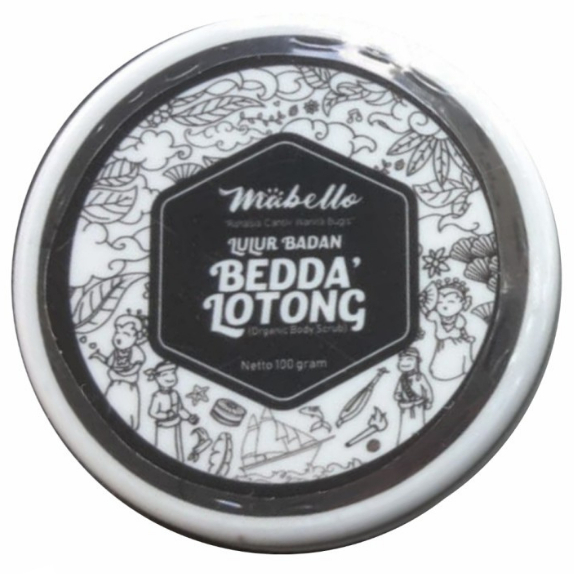 Jual MABELLO SABUN BERAS HITAM | MABELLO LULUR BEDDA LOTONG 100gr ...