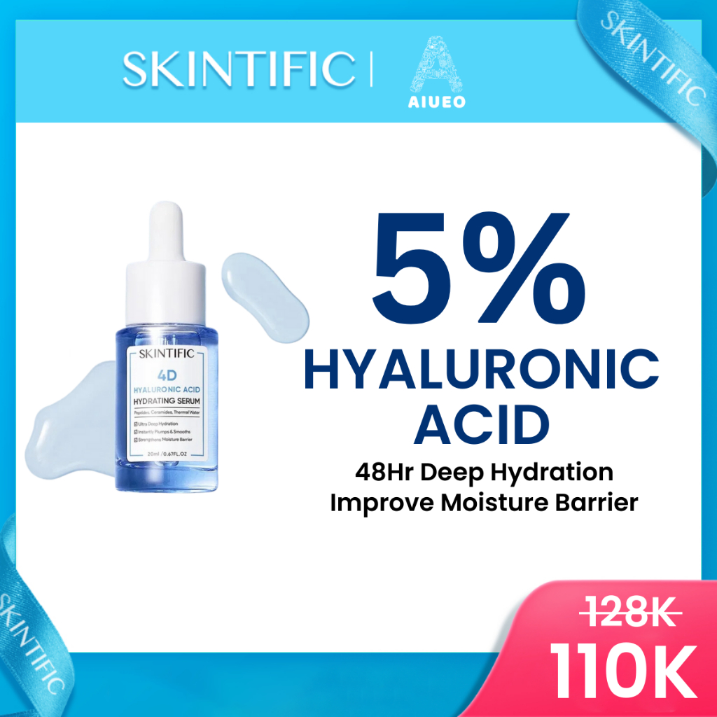 Jual [FLASH SALE] SKINTIFIC 4D Pure Hyaluronic Acid Hydrating Serum
