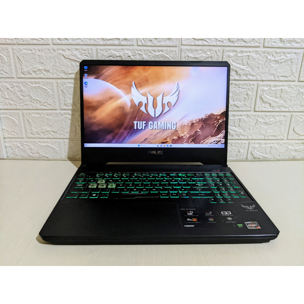 Jual Asus TUF FX505DT Ryzen 7 3750H Nvidia GTX1650 RAM 16GB SSD 512GB ...