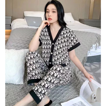 Piyama Baju Tidur Satin Pp Cp Import Wanita