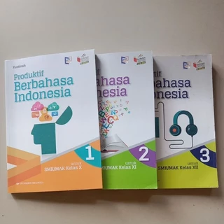 Produktif Berbahasa Indonesia SMK kelas 10,11,12 Erlangga