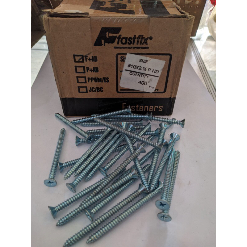 Jual skrup/tapping jf 10x2-1/2 per 25 pcs | Shopee Indonesia