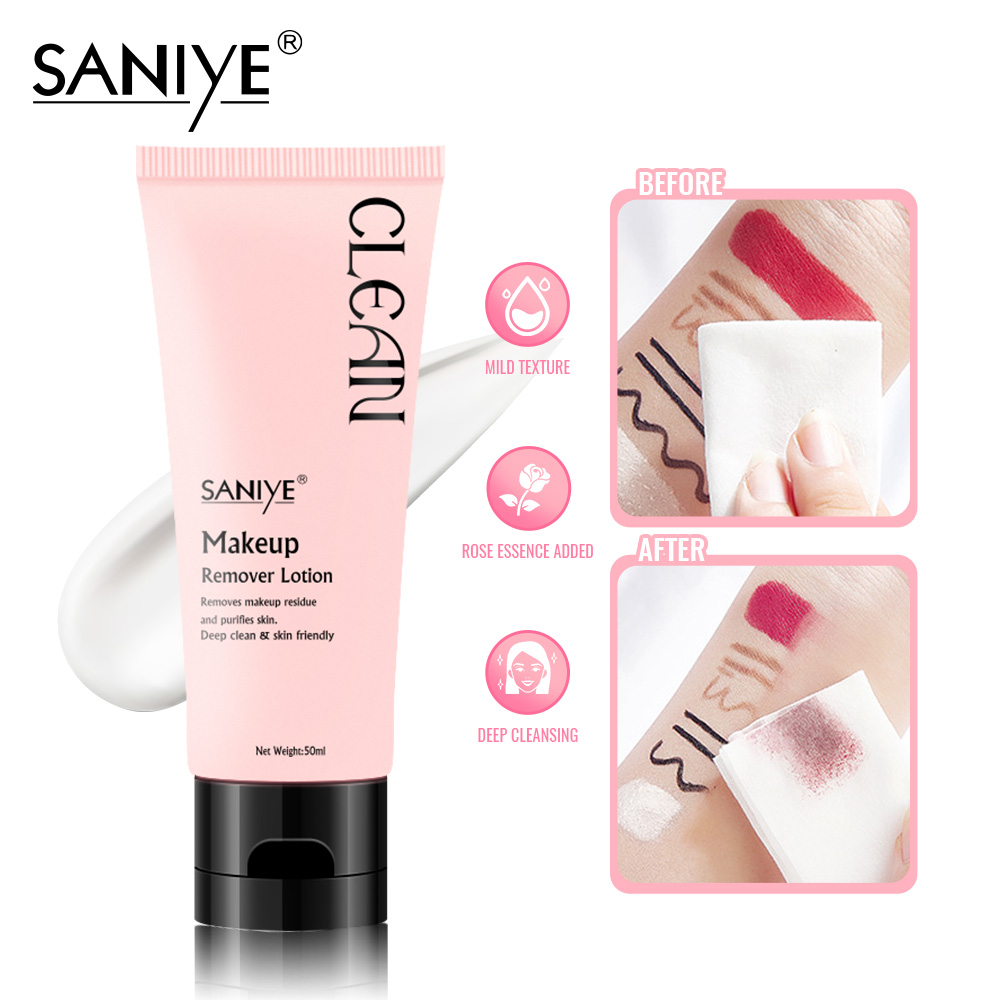 Jual SANIYE Makeup Remover Lotion Pembersih Wajah Cleansing Water Untuk
