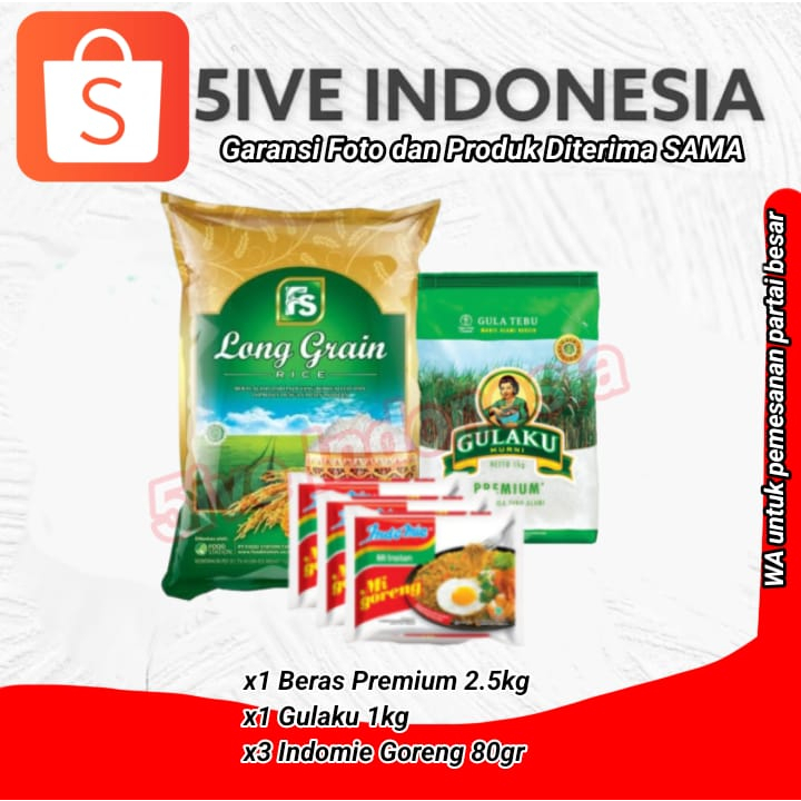 Jual Paket Sembako Lengkap HARI RAYA 3 / Hampers Gift Lebaran | Shopee ...