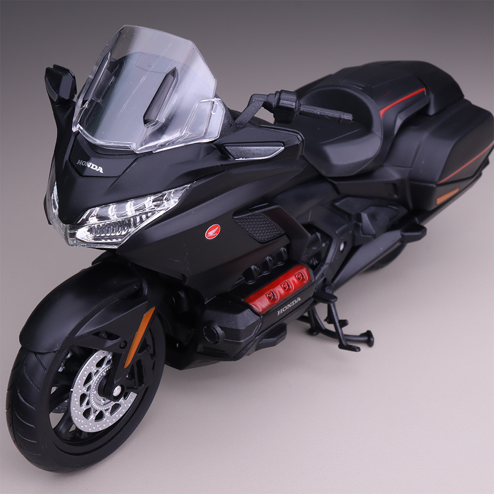 Modèle Réduit Moto Honda Gold Wing 2020 échelle 1:12 Welly - Rouge, Métal, Neuf En Boîte