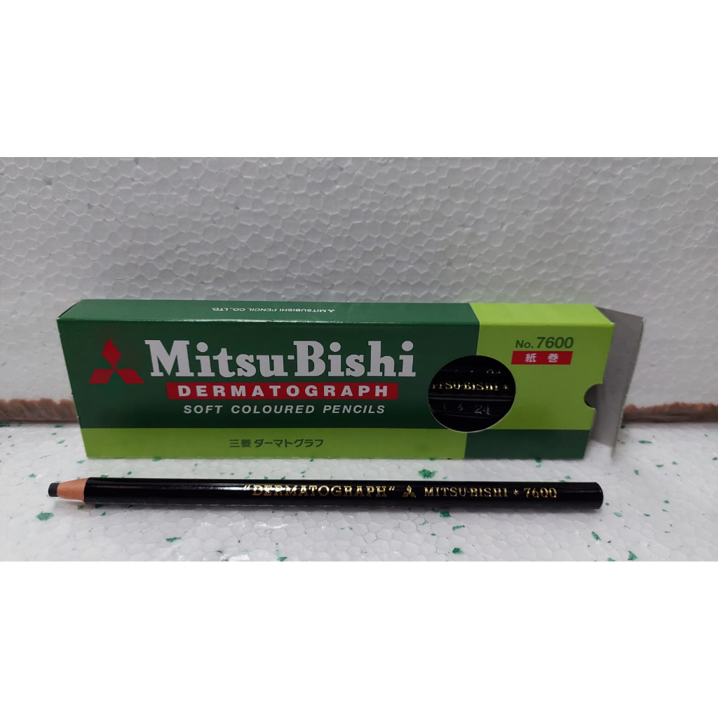 Jual Pensil Kaca Mitsubishi 7600 Black | Shopee Indonesia