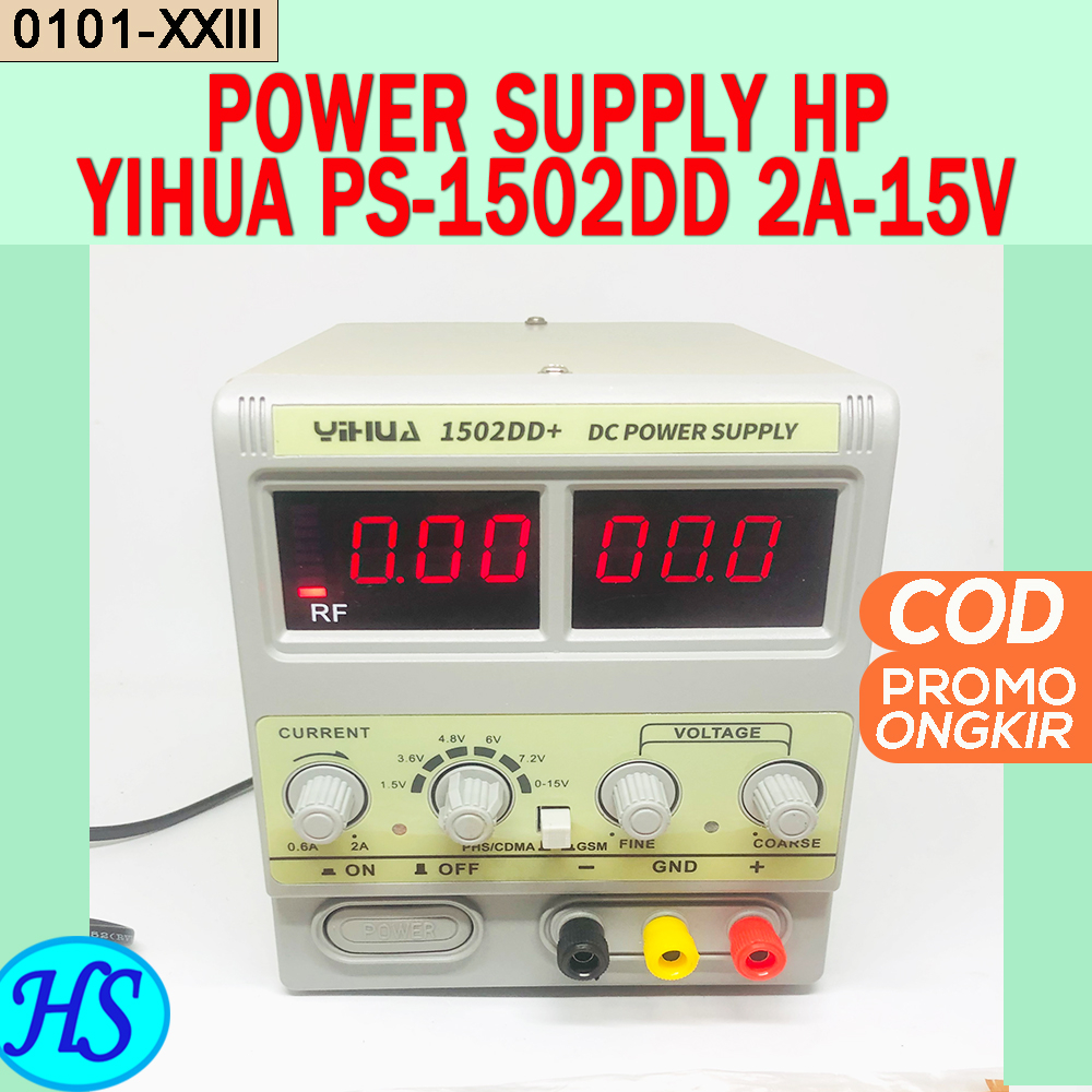 Jual Power Supply HP YIHUA 1502DD 2A 015V Digital ORIGINAL Shopee