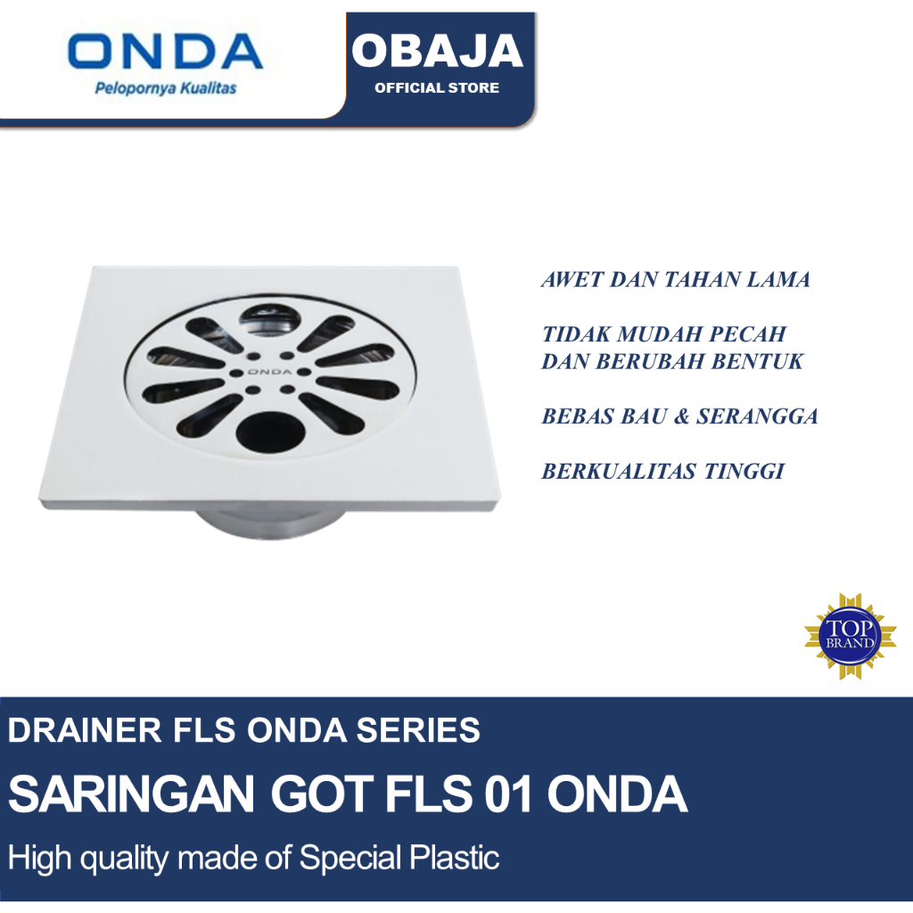 Jual Onda Saringan Got Fls Flow Onda Floor Drainer Onda