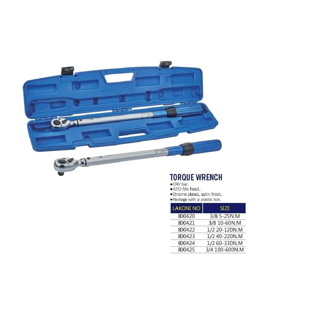 Jual Kunci Torsi Moment Torque Wrench Kunci Momen Torsi Momen Torque