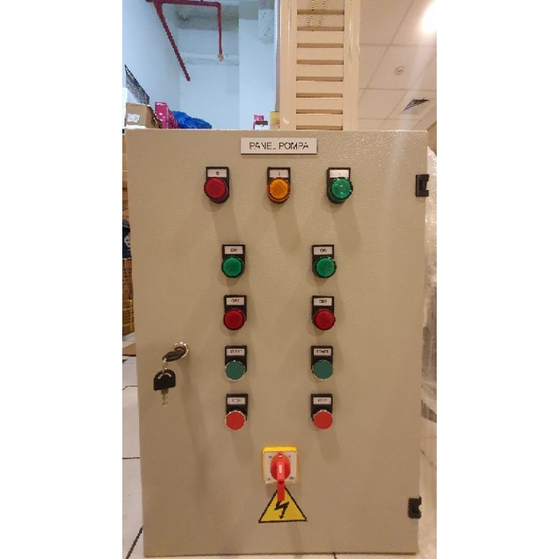 Jual Panel pompa listrik DOL 3phase otomatis | Shopee Indonesia