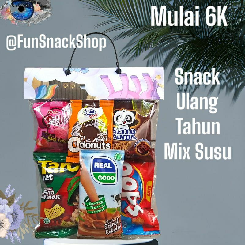 Jual Snack Ulang Tahun Anak Paket Mix Susu B | Shopee Indonesia