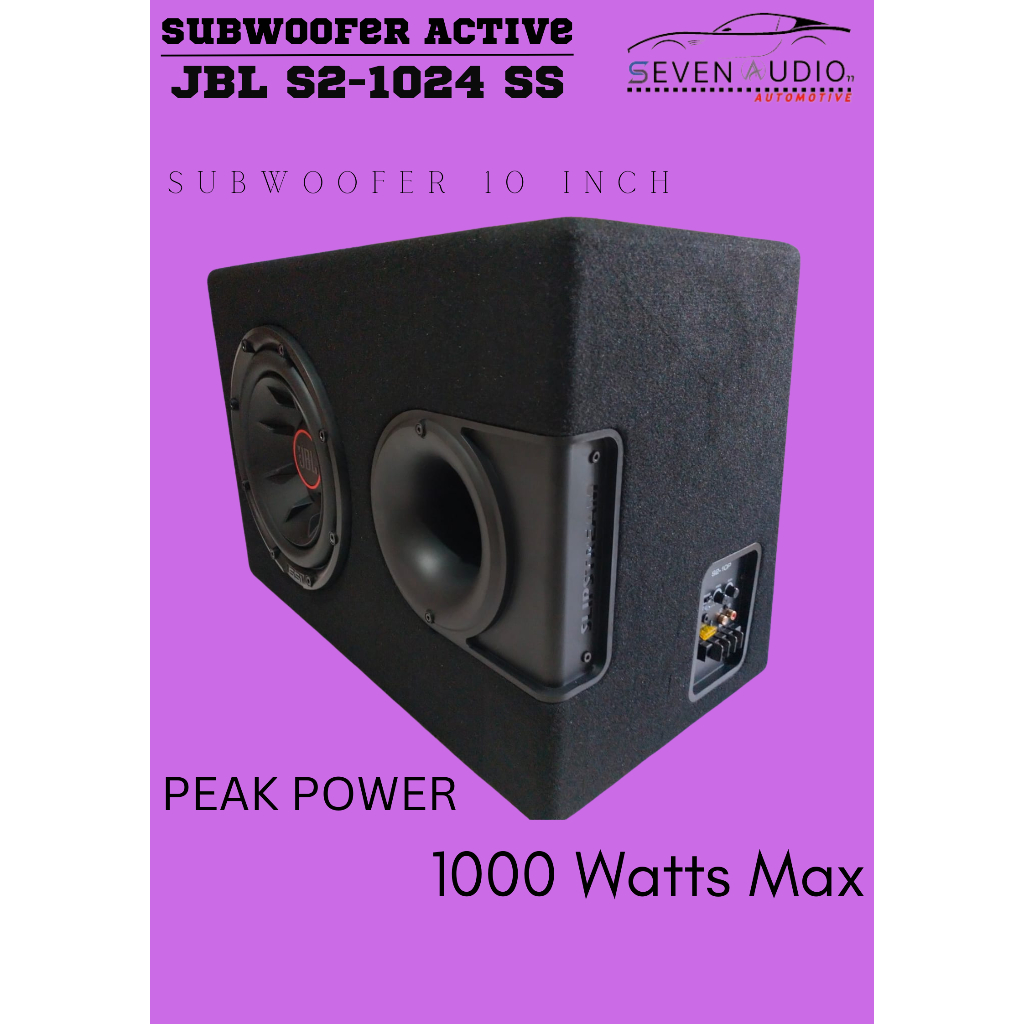 Jual Subwoofer Active JBL S21024SS 10 inch Subwoofer Box Aktif JBL 1000 WATTS BUILD IN Shopee