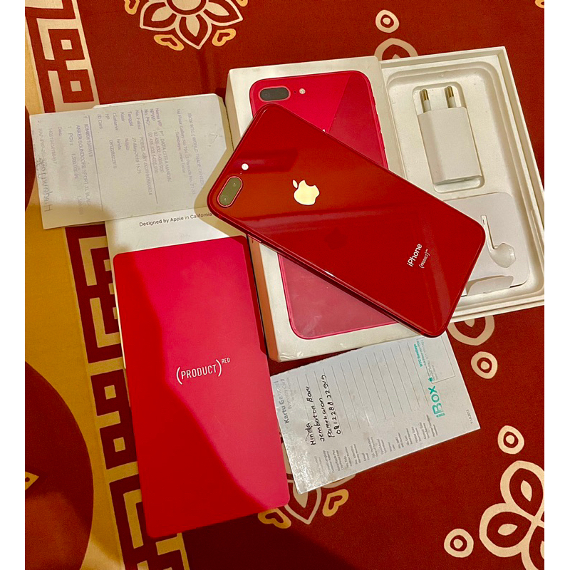 Jual iPhone 8 Plus 256GB Second Original Fullset | Shopee Indonesia