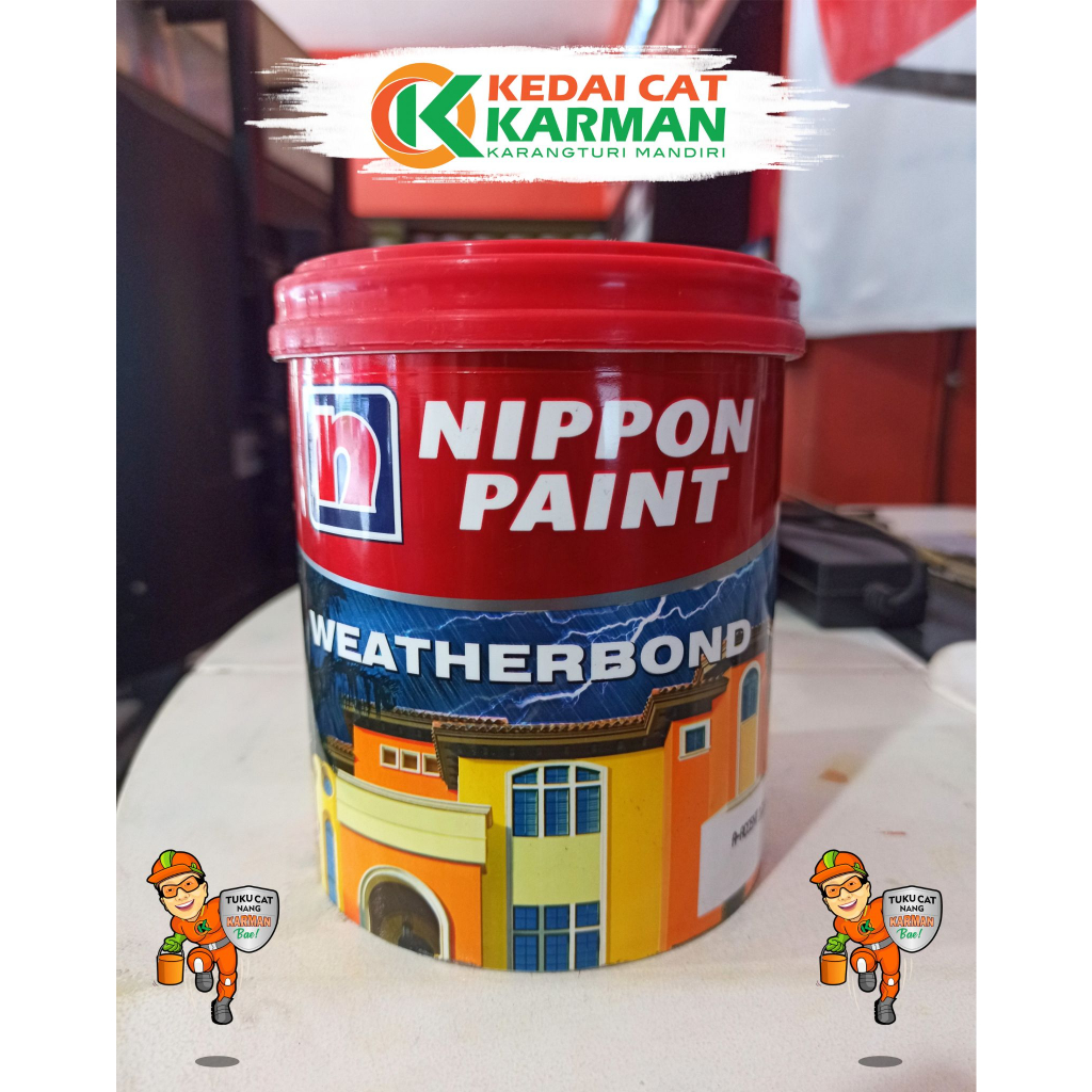 Jual Cat Tembok Exterior Nippon Paint Weatherbond Cat Tembok Luar