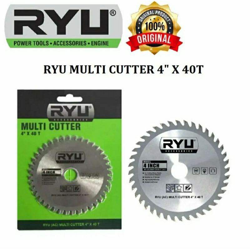 Jual RYU Multi Cutter 4 X 40 T Pisau Potong Almunium atau Potong ...